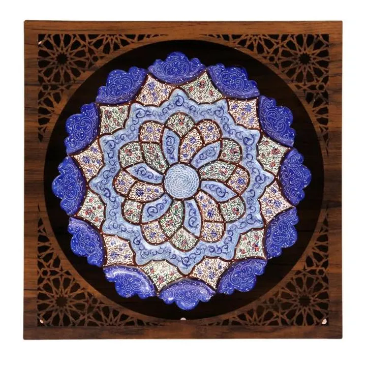 تابلو بشقاب میناکاری کد 267