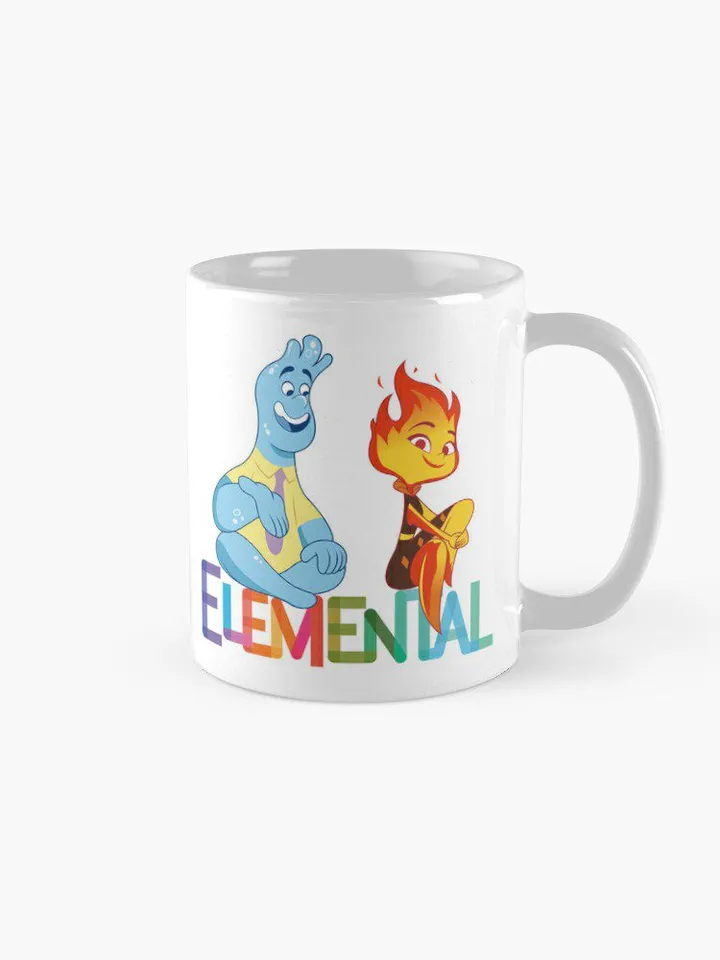 ماگ انیمیشن Elemental  | ماگ المنتال طرح Ember & Wade Elemental