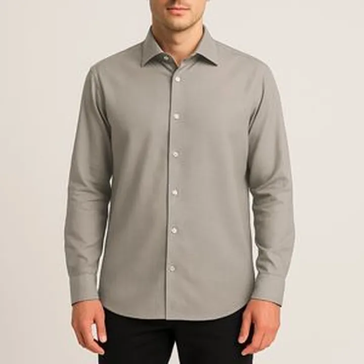 پیراهن آستین بلند مردانه کروم مدل لینن 2410135