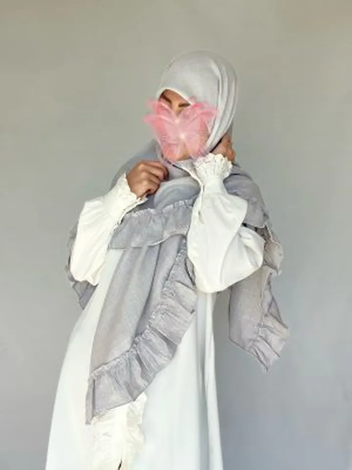 روسری دورچین وال کاغذی