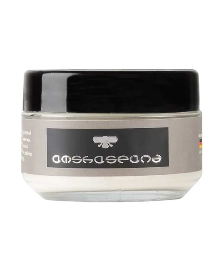 واکس چرم کرمی طبیعی امشاسپند Amshaspand مدل Shoe Cream حجم 60ml