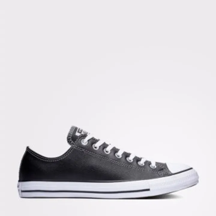 کتونی کانورس converse Chuck Taylor All Star Leather  کد 132174C.001