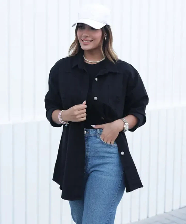 شومیز کتان زاپدار A31339