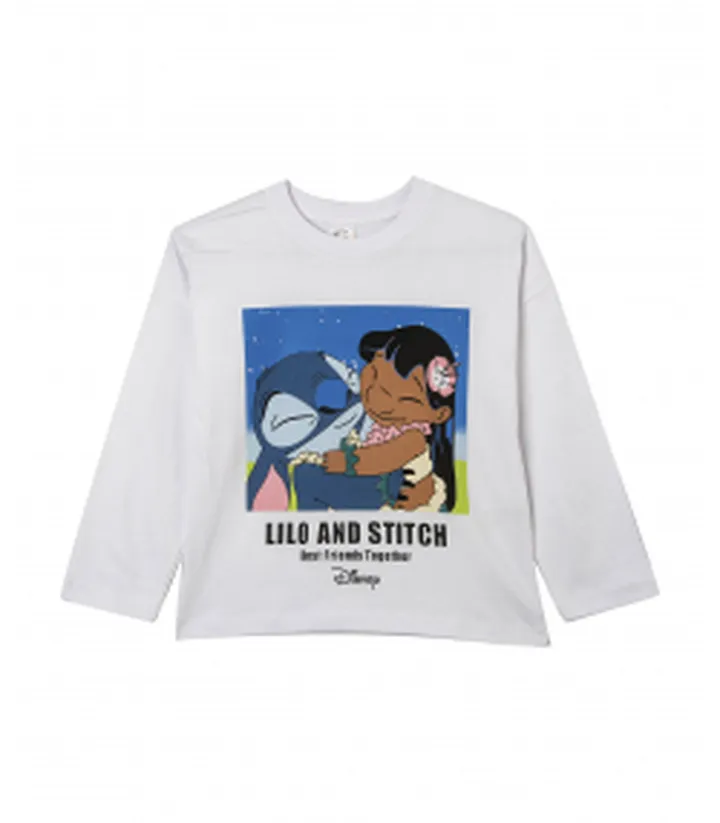 تیشرت آستین بلند دخترانه جی بی جو مدل 402060