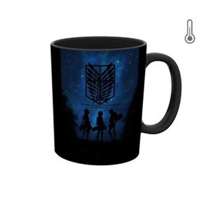 ماگ حرارتی طرح انیمه اتک آن تایتان