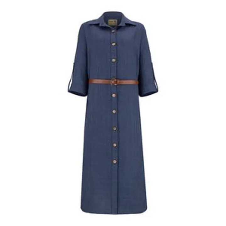 مانتو زنانه السانا مدل واران کد 220205 رنگ نفتی