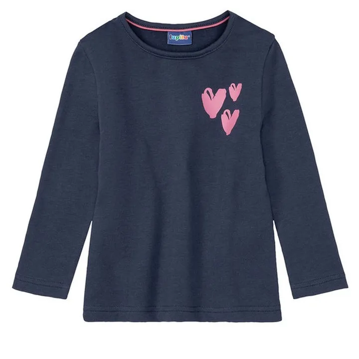 تی شرت آستین بلند دخترانه لوپیلو مدل داخل کرکی کد ...