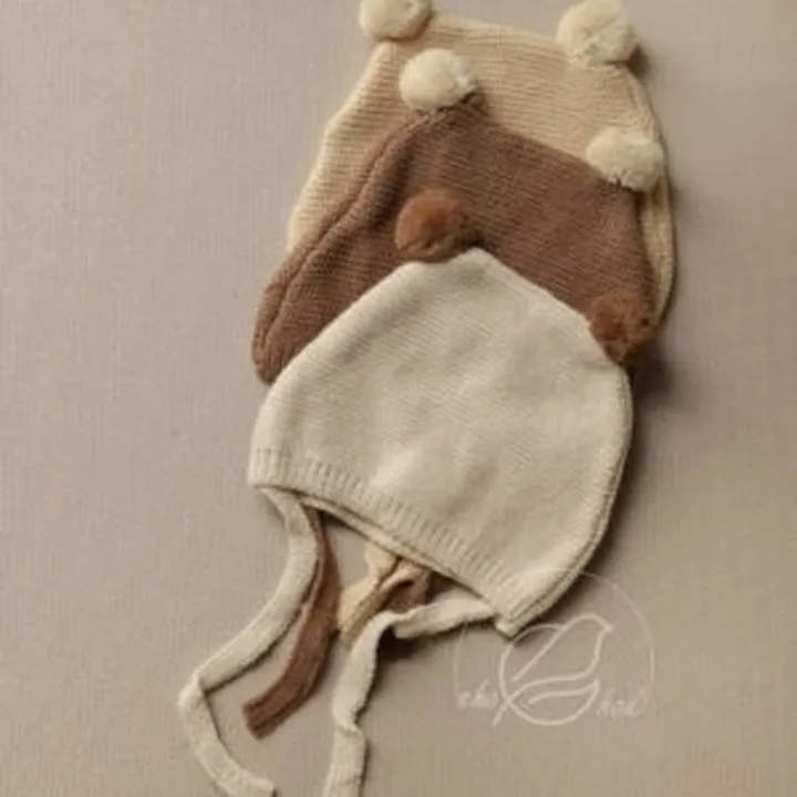 کلاه بافتنی دو پوم