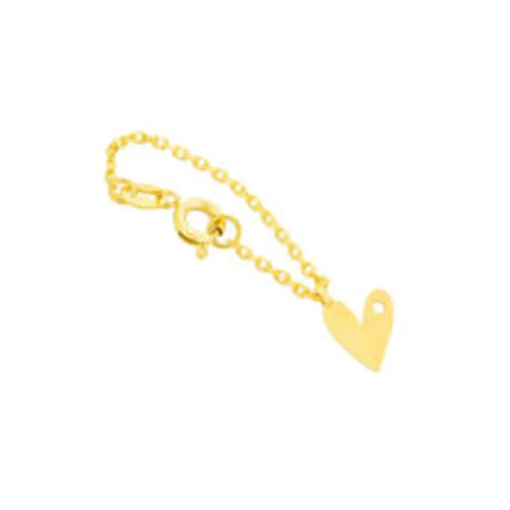 آویز طلا زنانه طرح قلب