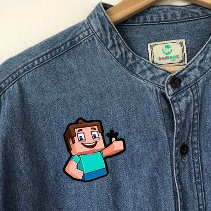 پچ حرارتی (برچسب لباس) ماینکرفت - 19