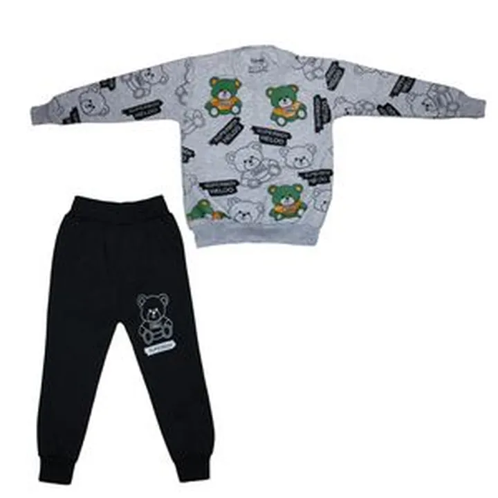 ست تی شرت و شلوار پسرانه مدل 2024 کد 105