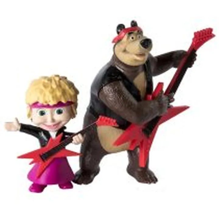 فیگور ناب سل مدل میشا و آقا خرسه مجموعه 2 عددی