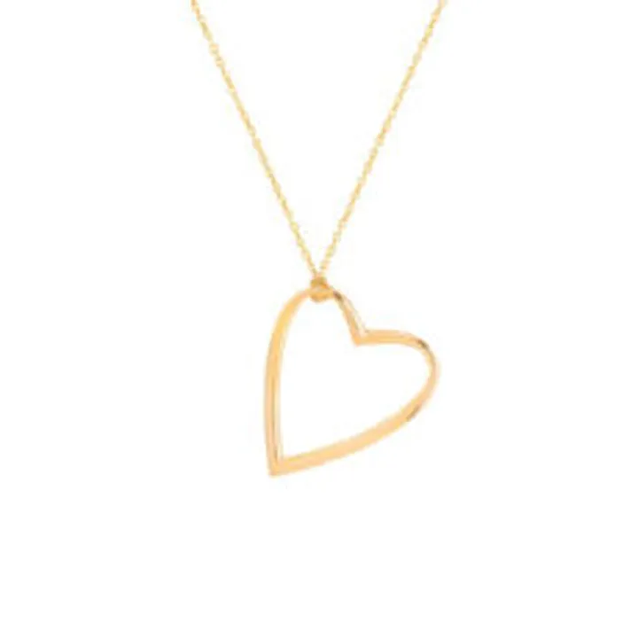 گردنبند طلا زنانه طرح قلب