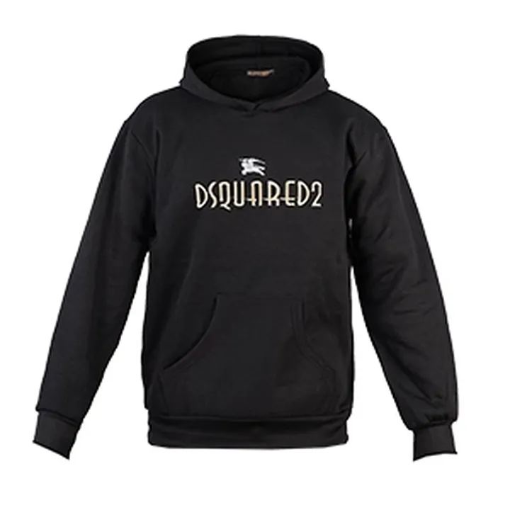 هودی مردانه مشکی DSQUARED2 مدلBehrad