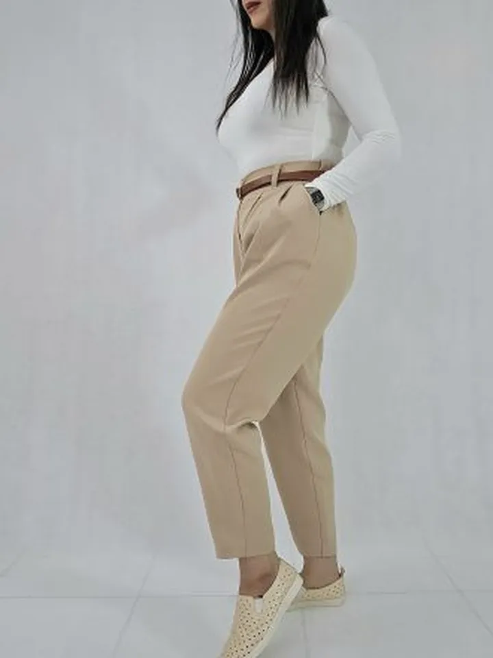 شلوار زنانه مدل مام استایل زنانه مناسب فصل  قد ۹۰