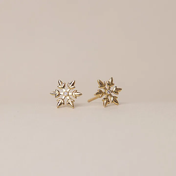 گوشواره برف - Snow earrings