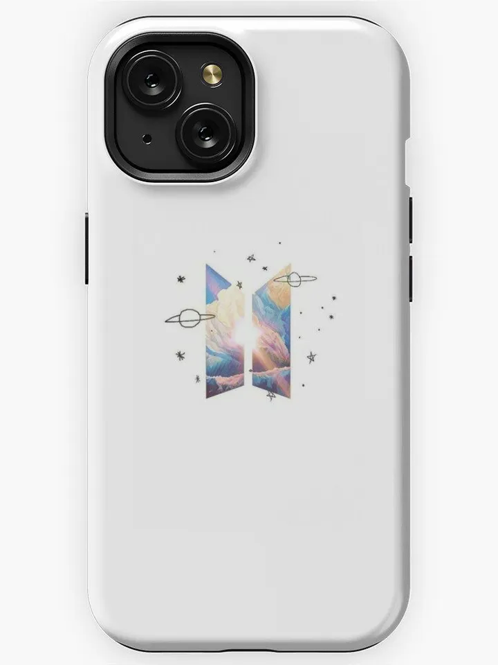 قاب موبایل گروه BTS | قاب موبایل گروه بی تی اس طرح BTS logo case