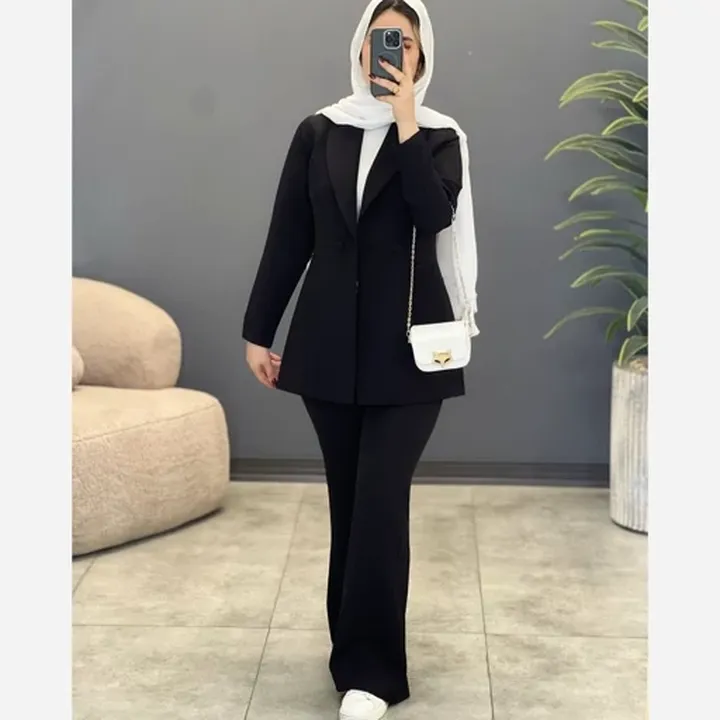 کت و شلوار زنانه مانتوشلوار مازراتی 