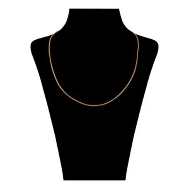 زنجیر میرو طلا 18 عیار زنانه صلاحی گلد مدل 16452