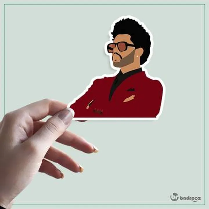 استیکر و برچسب د ویکند - The Weeknd 2