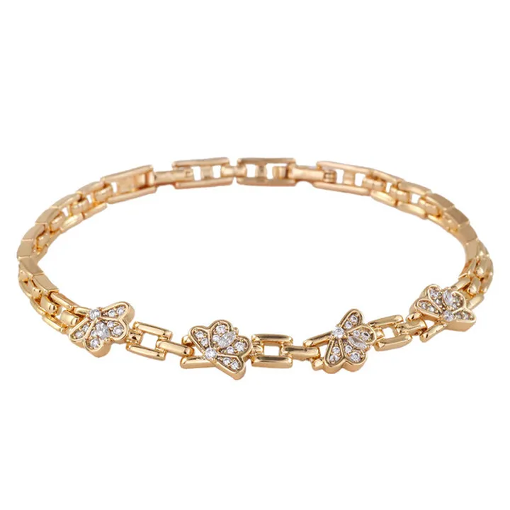 دستبند زنانه ژوپینگ مدل پروانه کد DD396