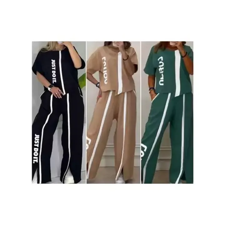 بلوز و شلوار Jast Doit ست جدید ابروبادی شومیز شلوار اسپرت تیشرت شلوار شیک بلوز شلوار زیبا