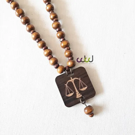 گردنبند چوبی دخترانه و پسرانه سری 2