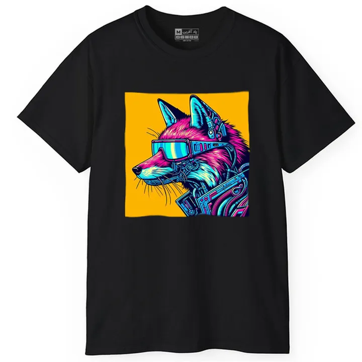 تی شرت آستین کوتاه مردانه پاد آفرین مدل کارتونی طر...