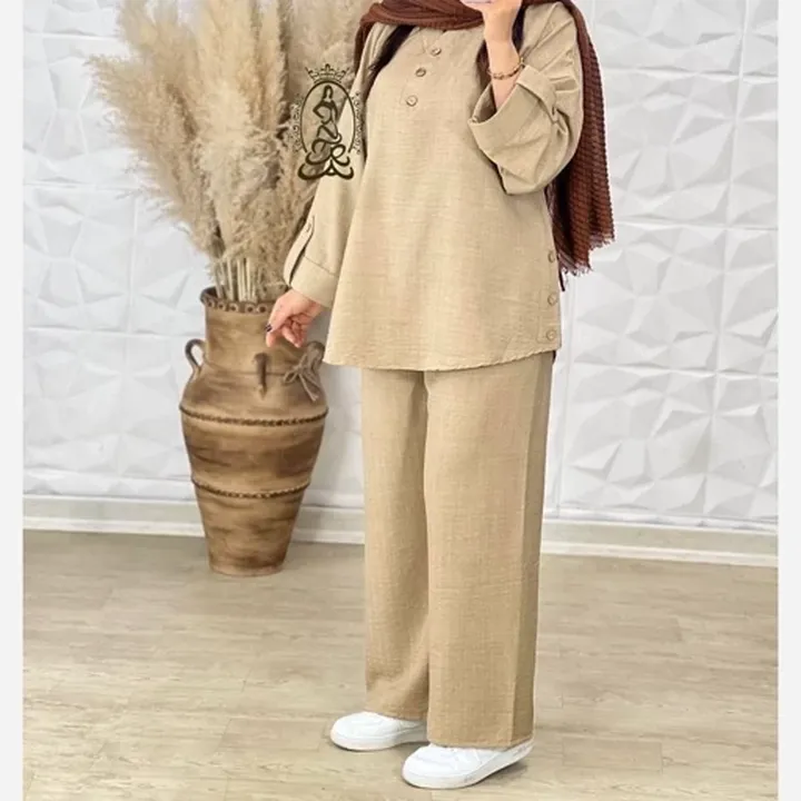 شومیزشلوارخنک تابستانی دخترانه شیک حوا
