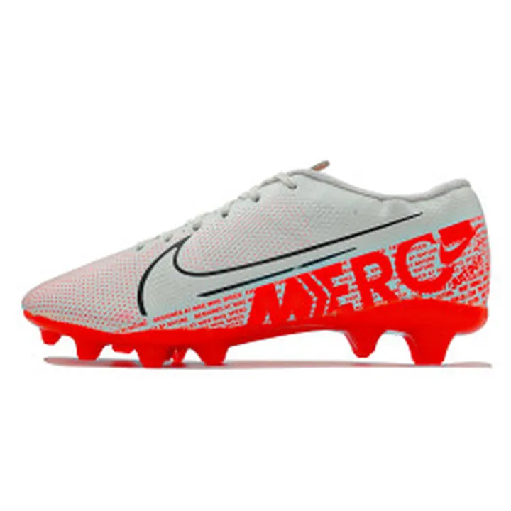 کفش فوتبال  سایز کوچک نایک مرکوریال  طرح اصلی Nike Mercurial FG White Orange