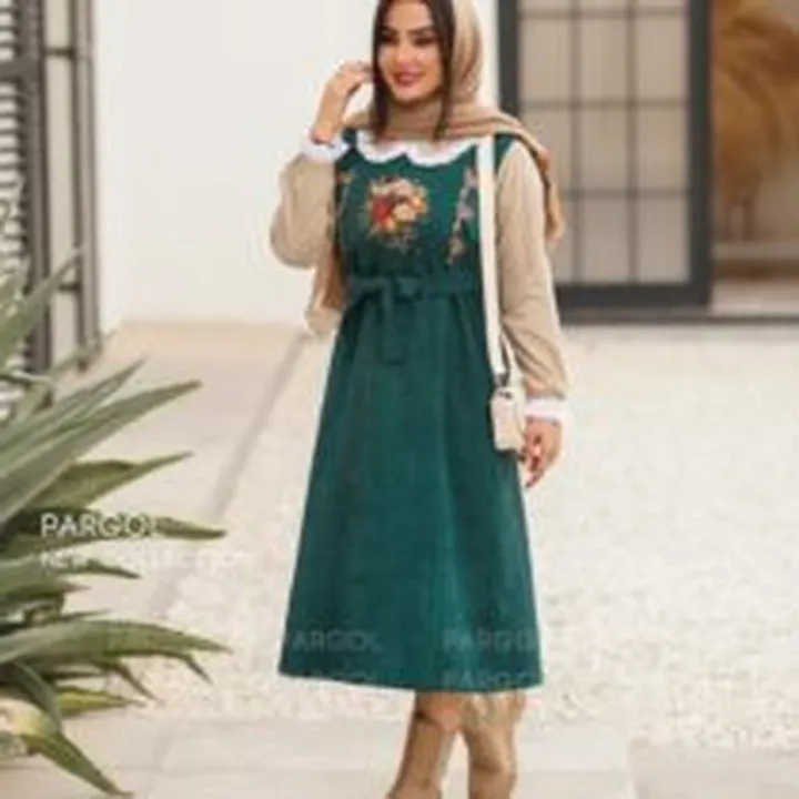 شومیز و سارافون آگرین کرم تیره کله غازی