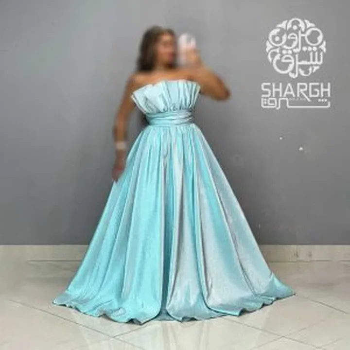 ماکسی دکلته ژاکارد شاین