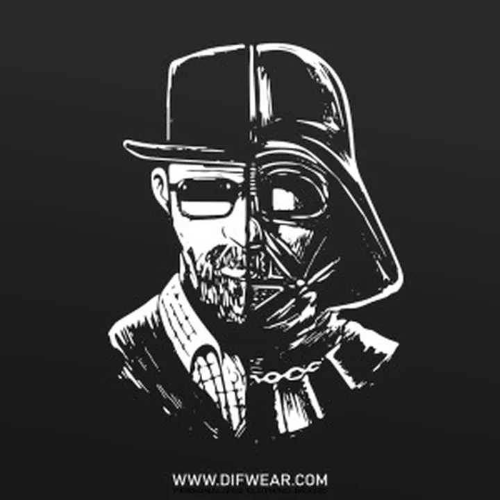 تیشرت Breaking Bad vs Star Wars