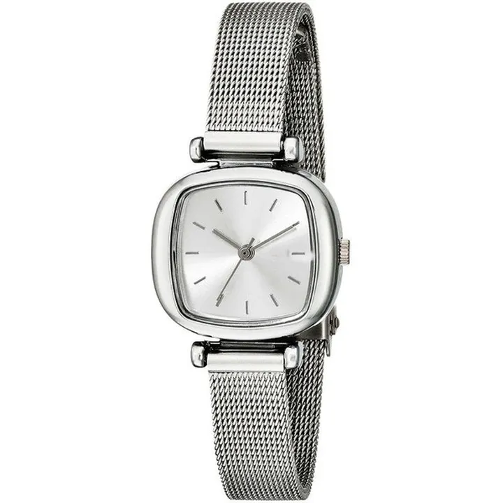 ساعت مچی عقربه ای زنانه کوارتز مدل حصیری مینیمال 0...