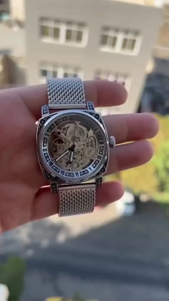 ساعت مچی مردانه پتک فیلیپ اتومات Patek philippe  با جعبه 