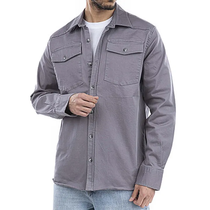 overshirt کتان مردانه - 1415374