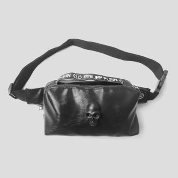 کیف کمری فیلیپ پلین مدل Black Skull کد Phs-724d4