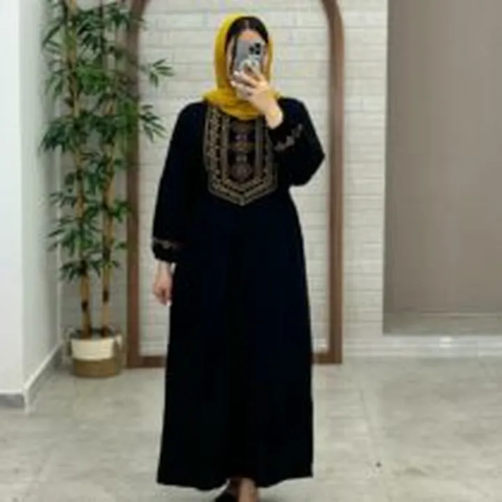 پیراهن گلنار مشکی