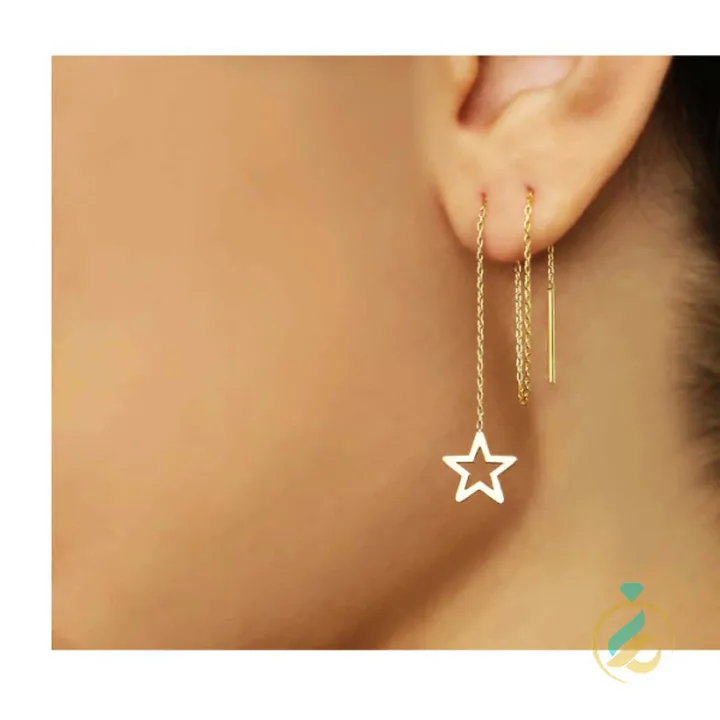 گوشواره بخیه ستاره