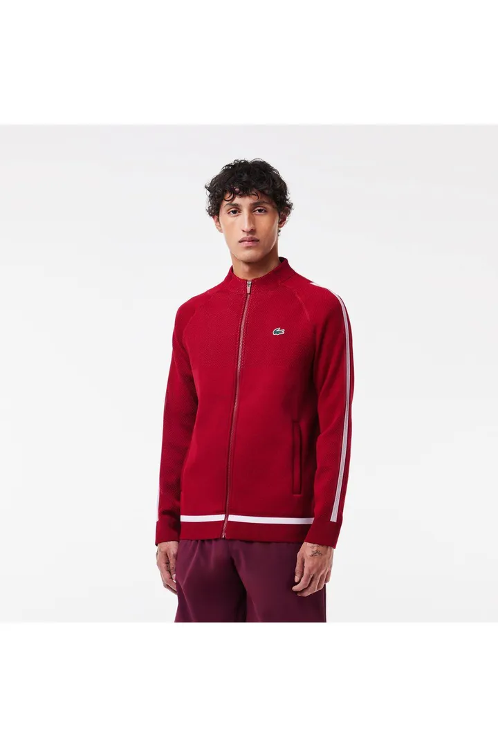 <span class="text-styled__StyledSpan-sc-d280c10c-1 dvOaRP">Lacoste< span>ژاکت مردانه اسپرت X Novak Djokovic یقه خدمه قرمز بلوکی