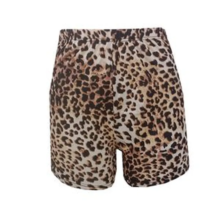 شلوارک زنانه مدل پلنگی کد 5