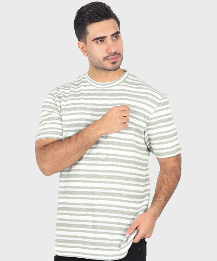 تیشرت لش کنفی و راه راه 3520