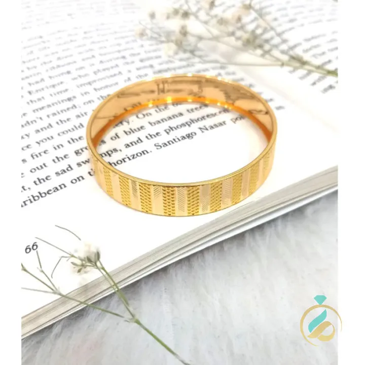 النگو طلا نیم پوش تمدن