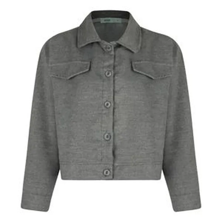 کت زنانه آر اِن اِس مدل 11121794 رنگ طوسی