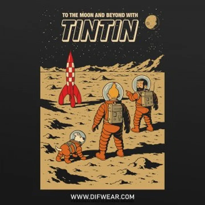 تیشرت Tintin #12