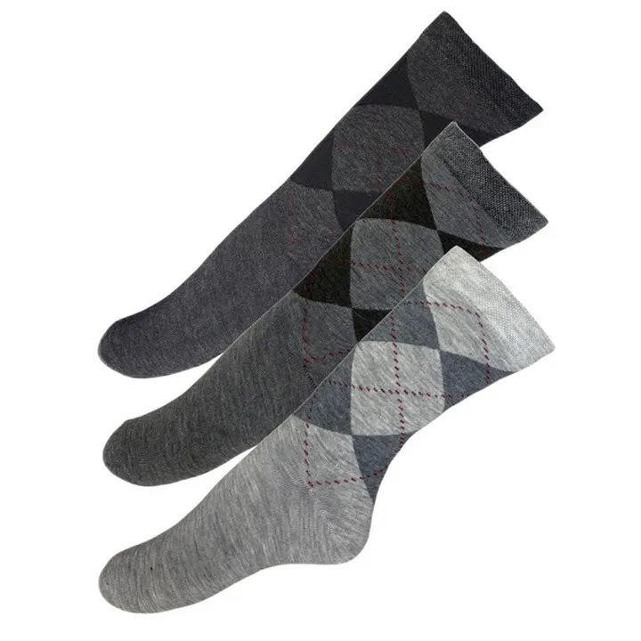 جوراب ساق بلند مردانه کانتکس مدل کلاسیک اسکاچ کد S...