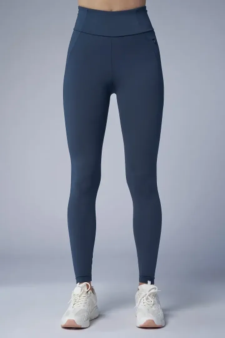 لگ ورزشی زنانه بیلسی 4056 -کمر پهن- سرمه ای