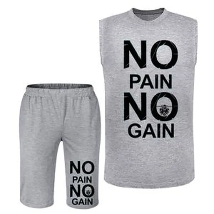 ست تاپ و شلوارک مردانه مدل N414 NO