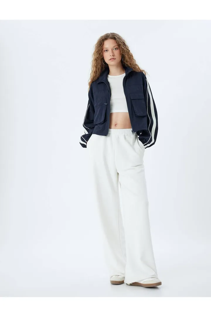 Kotonژاکت چتر نجات محصول زباله باریک و باریک و جزئیات جزئیات جزئیات جیب آب و�بر