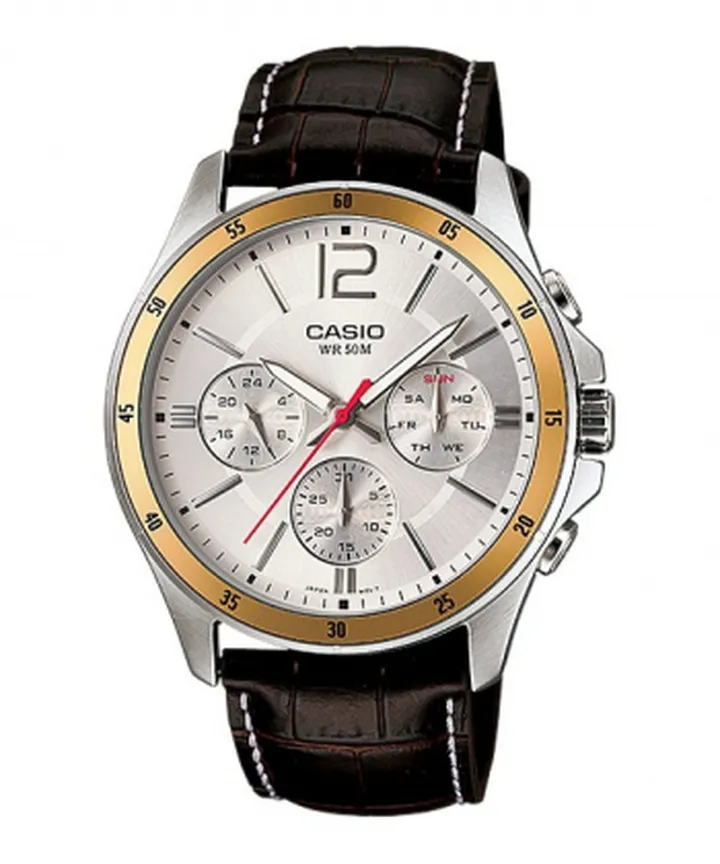 ساعت مچی عقربه ای مردانه کاسیو Casio مدل MTP-1374L-7AVDF